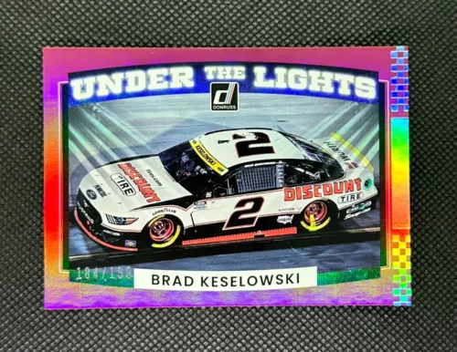 2022 Panini Donruss Holographic Under the Lights #UL8 Brad Keselowski 184/199