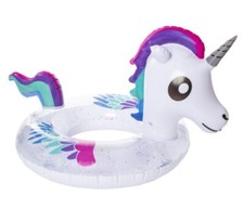 Unicorn Sparkle Glitter Pool Float