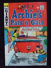 ARCHIE'S PALS AND GALS #46 GIANT SIZE ARCHIE COMICS SILVER AGE COMIC BOOK 