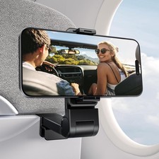 Universal Airplane Flight Car Mount Desk Travel Phone Holder Stand 360  Rotation