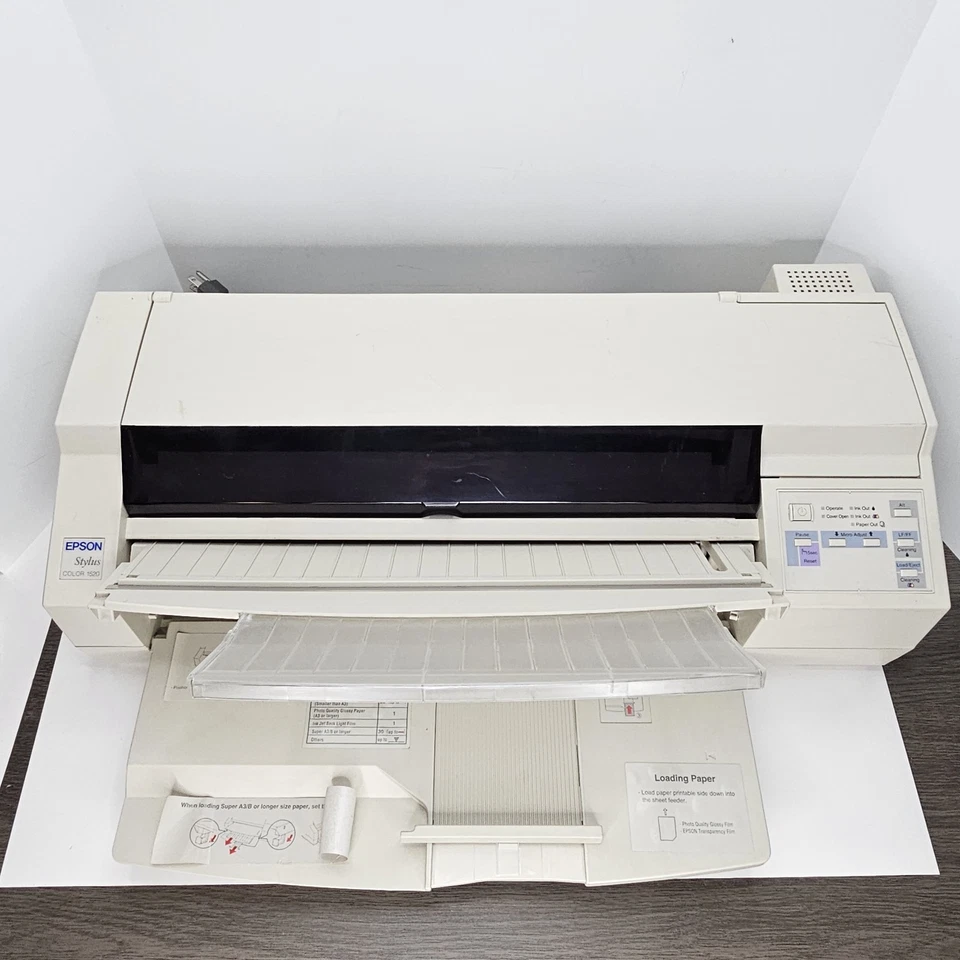 Epson Stylus Color 1520 P892A Printer Inkjet Large Format PARTS OR REPAIR READ - Image 2 of 4