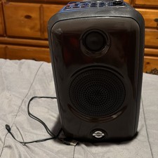 YOCO Portable Illuminated Speaker Black Multicolor USB Connectivity Rectangular