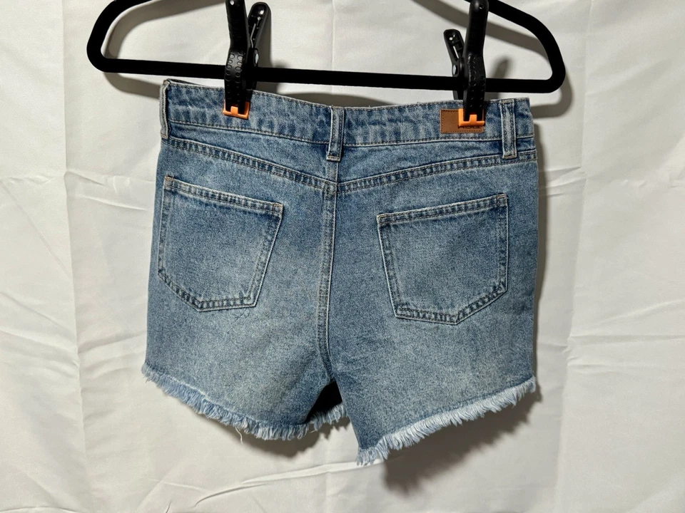 RSQ Vintage High Rise Faded Short Jeans Youth Size 16. - Image 2 of 2