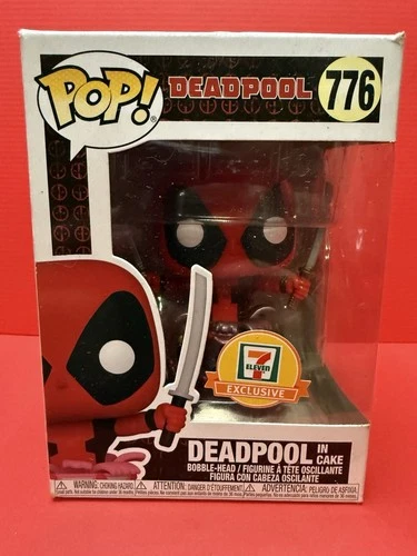 Funko Pop! DEADPOOL In Birthday Cake Marvel 711 Exclusive #776 Protector