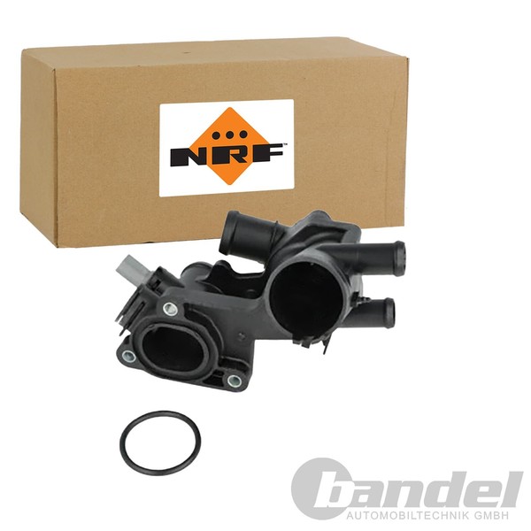 NRF Thermostat 83°C MIT GehÄUse Passend FüR Seat Cordoba Ibiza Skoda Fabia VW PO-image