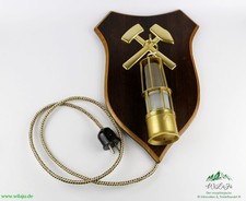 DDR Wandlampe AKA Electric Zwickau Grubenlampe Bergbau Deko Sammler