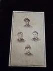 Civil War Soldier CDV Photo 4 Pose Portrait Identified Captain 3rd US Artillery