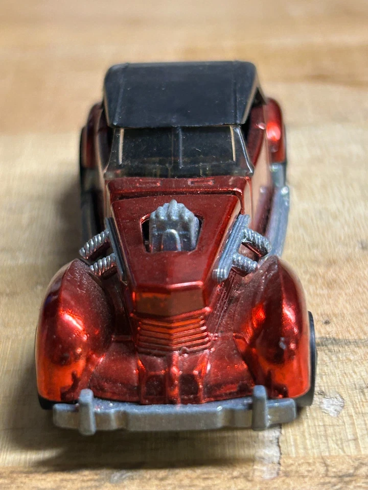 Hot Wheels Copper Red Classic Cord Car Red Line Top is Marked 6472 - 0510 3 - Image 3 of 4