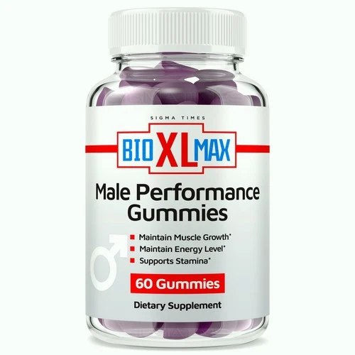 علكة Bio XL Max للرجال، BioXL Max Advanced Male Health Support 60ct