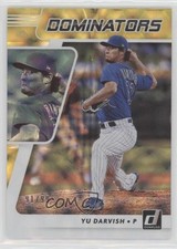 2021 Panini Donruss Dominators Gold 91/99 Yu Darvish #DOM1 0e6a