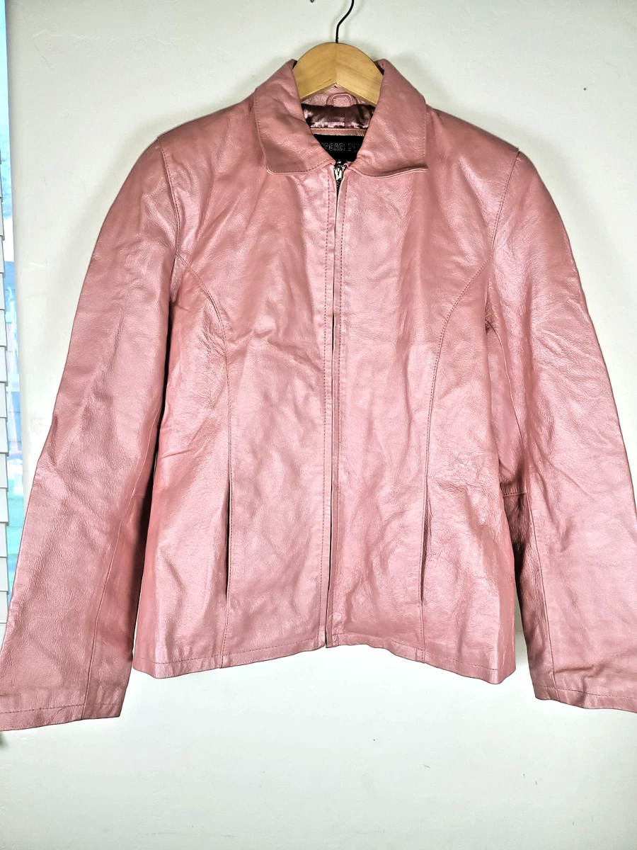 Pink Leather Vintage Coats, Jackets & Vests for Women for sale | eBay
