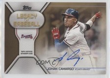 2019 Topps Legacy of Baseball Auto Gold 42/50 Johan Camargo #LBA-JC Auto g5i