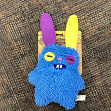BIG Fuggler FUNNY UGLY MONSTER Dog Pet Toy Squeaky Crinkle Plush Rare Limited
