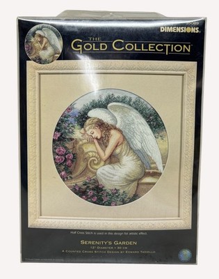 Dimensions Gold Collection Serenity's Garden counted cross stitch kit Edward Tad
