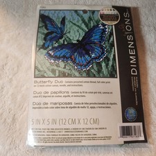 NIP Dimensions Butterfly Duo 7183 Cross Stitch Embroidery Kit