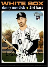 2020 Topps Heritage Danny Mendick Rookie Chicago White Sox #523