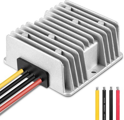 Power Converter Regulator DC 24V 36V 48V Step-Down to DC 12V 240W 20A Waterproof
