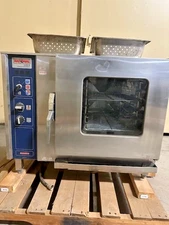 RATIONAL COS-6 COMBI ELECTRIC OVEN/STEAMER WITH 2 RACKS AND 2 PANS