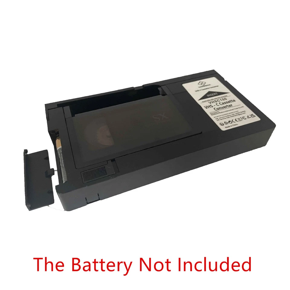 Adaptador de casete para VHS-C para videocámaras VHS-C SVHS RCA sellado motorizado Foto 4 de 4