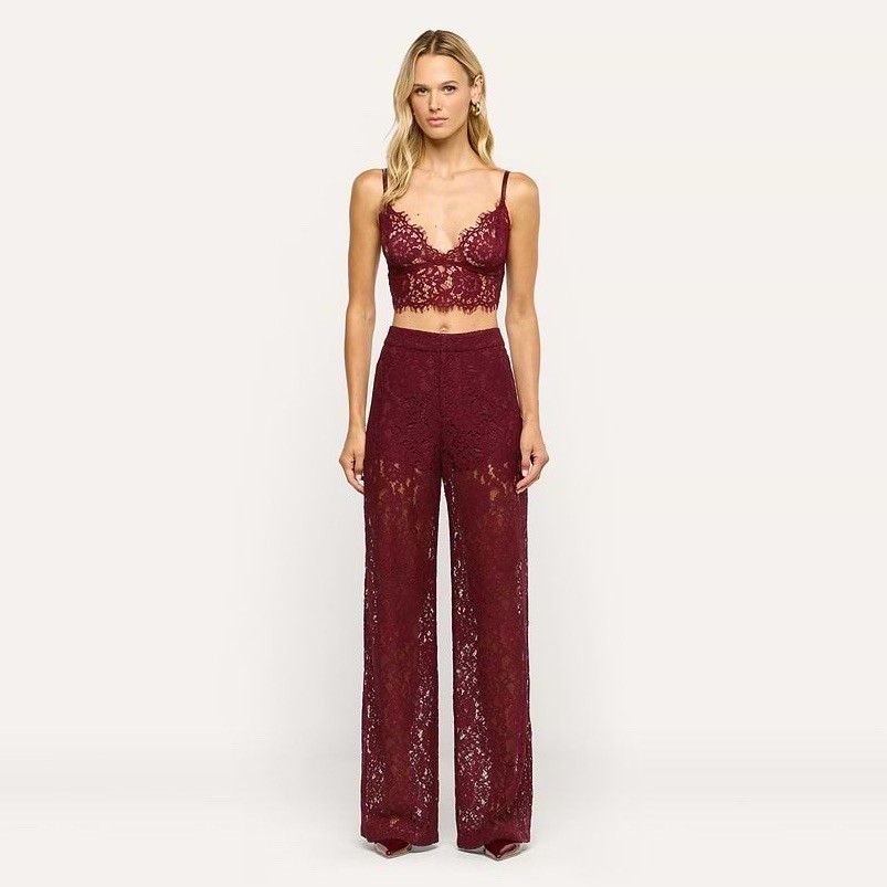 L’agence Livvy Straight-Leg Trouser $ 550 Size 4