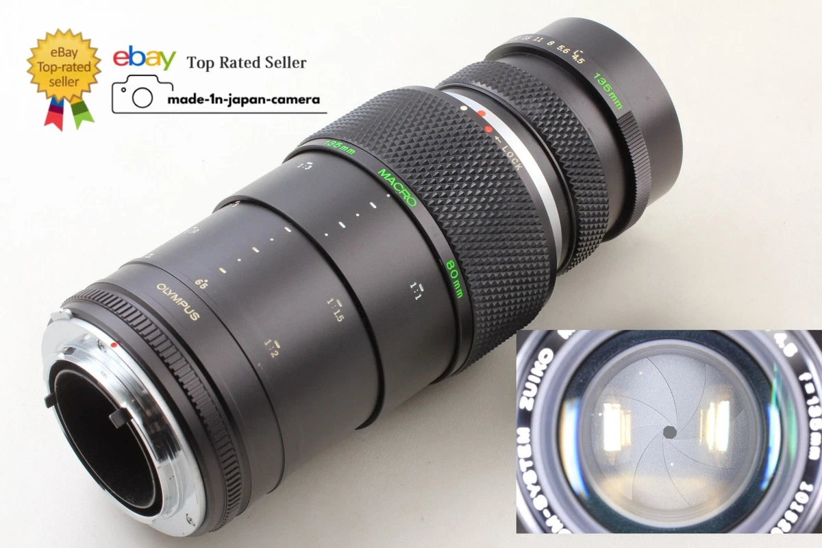 Olympus Zuiko Camera Macro/Close Up Lenses 135mm Focal for sale | eBay Olympus Zuiko Camera Macro/Close Up Lenses 135mm Focal for sale | eBay