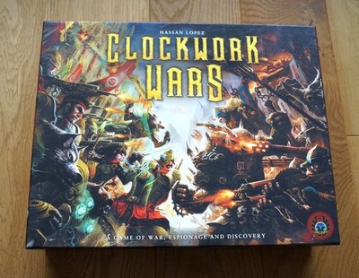 Clockwork Wars + Erweiterung Sentience + Kickstarter Bonus Tiles - Eagle-Gryphon