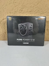 be quiet! Pure Power 12 M 1200W ATX Full Modular Power Supply 80+ Gold PSU