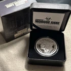 2017 Morgue Anne 1  oz Proof Zombucks Silver Round - with Box and COA
