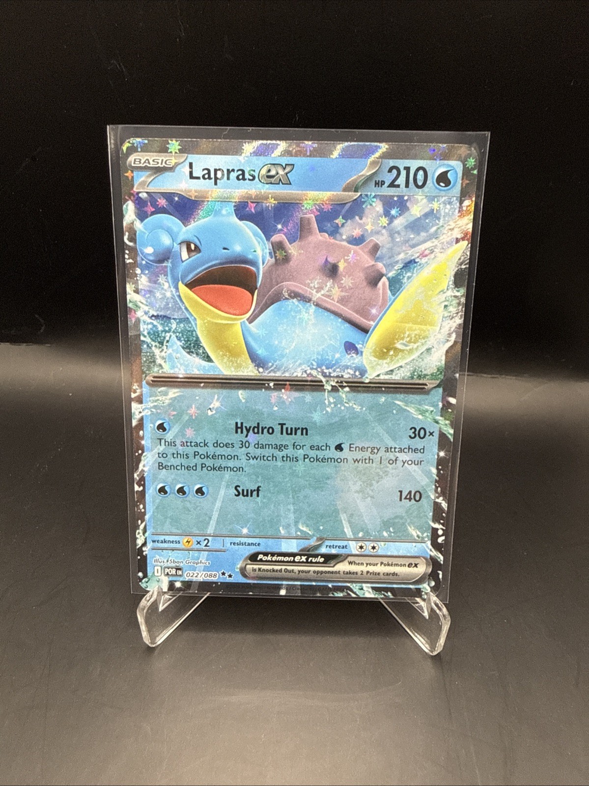 Lapras ex 022/088 Me03: Perfect Order Holo
