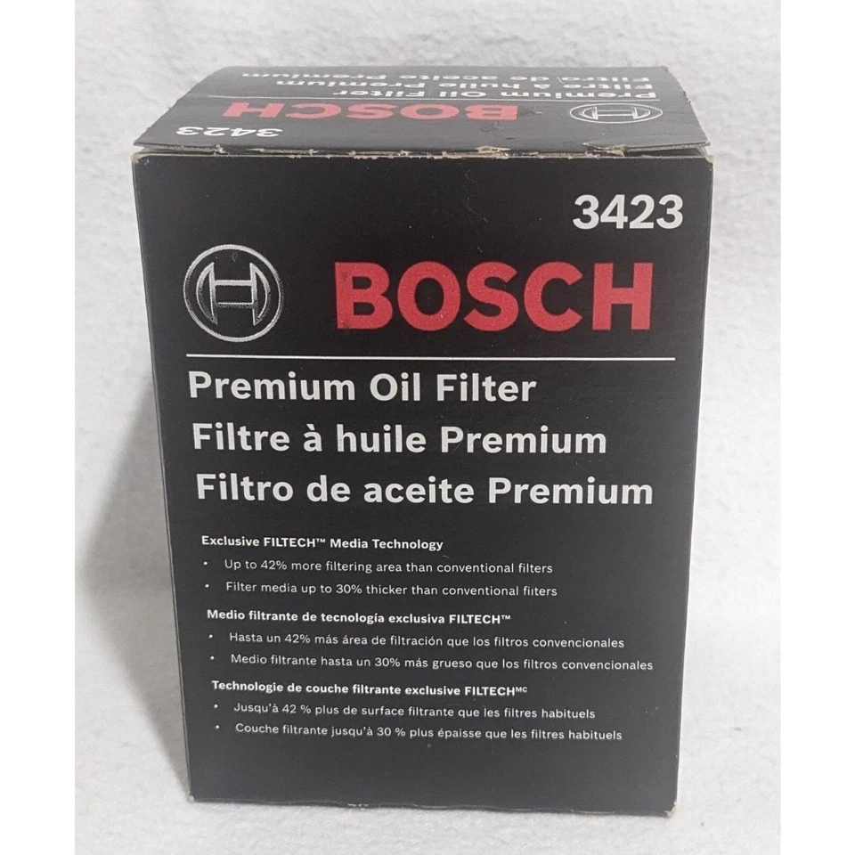 Filtro de aceite de motor Premium - Bosch 3423 - Nuevo Foto 3 de 4