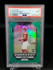 2024 Jayden Daniels Prizm Emergent Green #2 PSA 9 Mint RC Rookie Commanders