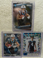 2025 Panini Prizm Tetairoa McMillan Rookie RC #311 Plus Mosaic # 309 & Elite