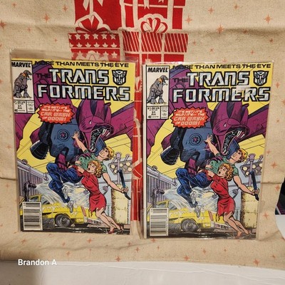 The Transformers Issue #31 Marvel Comics August 1987 