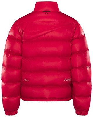 Nike Air x NOCTA Sunset Red Down Puffer Jacket Drake Men's Sz Med