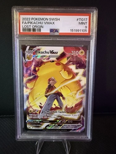 2022 Pokemon Pikachu VMAX #TG17/TG30 SWSH Lost Origin Trainer Gallery Full Art
