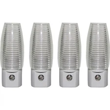 Automatic Light Sensing LED Night Light Plug in 4 Pack Soft White Warm Glow