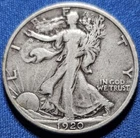 A 1920 S Walking Liberty Silver Half Dollar - Nicer Circulated - Early Date