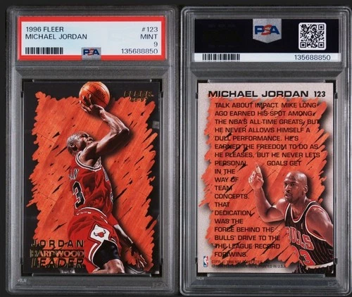 1996-97 Fleer Michael Jordan #123 PSA 9 🔥