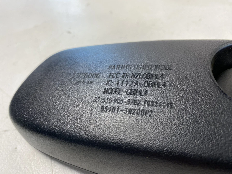 INTERIOR REAR VIEW MIRROR ASSEMBLY LEXUS 10-15 IS250 IS350 OEM 4112A-OBIHL4 - Image 4 of 4