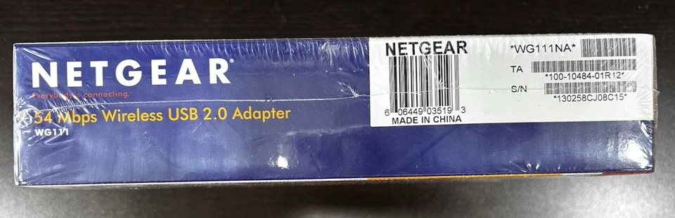 NETGEAR 54 Mbps Wireless USB 2.0 Adapter WG111 2.4 GHz 802 11 - Image 4 of 4