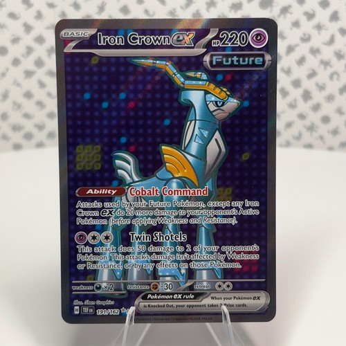 Iron Crown EX 191/162 Temporal Forces Holo NM