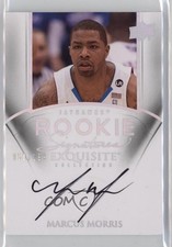 2011-12 Exquisite Collection Rookie Signatures /199 Marcus Morris #74 Auto 0c2