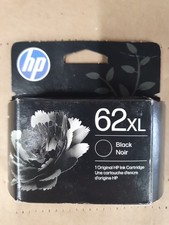 Genuine HP 62XL Black Ink Cartridge High Yield C2P05AN EXP Jun 2028