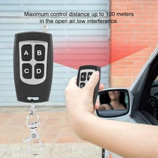4 Buttons 433MHz 1~4 Channel RF Waterproof Wireless Remote Control Transmit