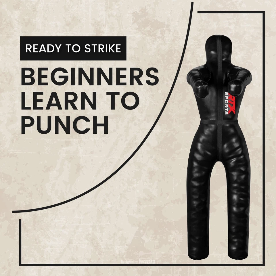 RTX Grappling Dummy Wurf Boxsack MMA Boxausrüstung Trainingsdummy Brazilian - Bild 2 von 4