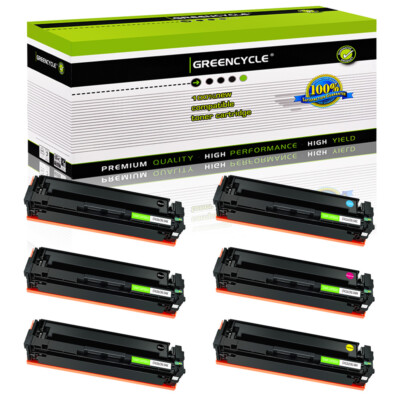 6 Set Toner Cartridge CF410A for HP Color LaserJet Pro MFP M377dw M452dn Printer