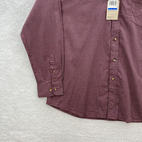 Dockers Iconic Shirt Men's XL Multicolor Plaid Preppy 3 in 1 American Preppy NWT - Picture 7 of 16