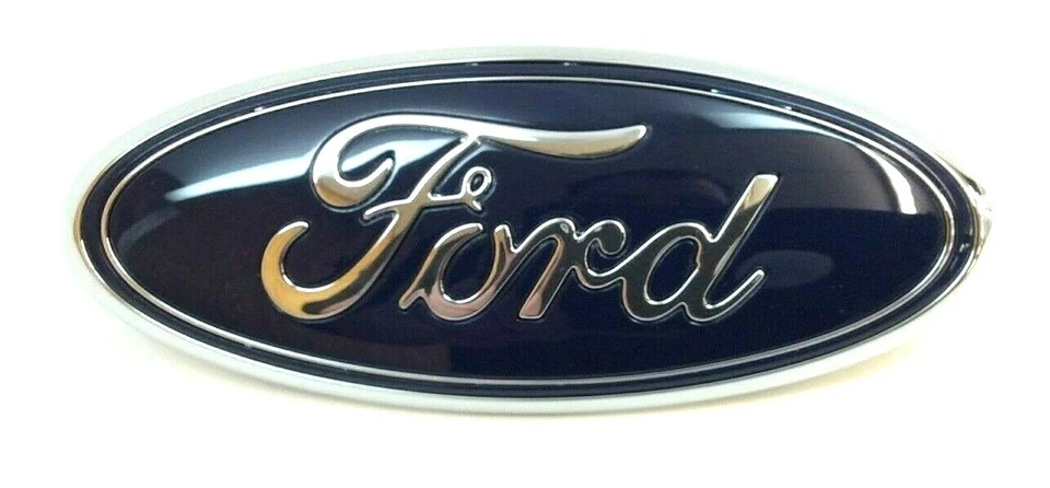 2018 2019 2020 Ford Ecosport front grille blue Ford Oval Nameplate Emblem OEM - Image 2 of 4