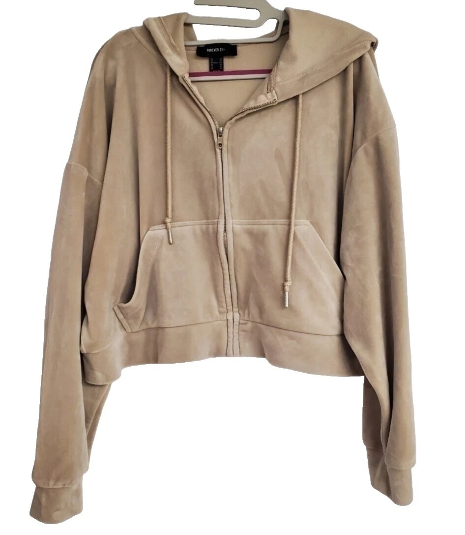 FOREVER 21 氨纶连帽衫和运动衫女