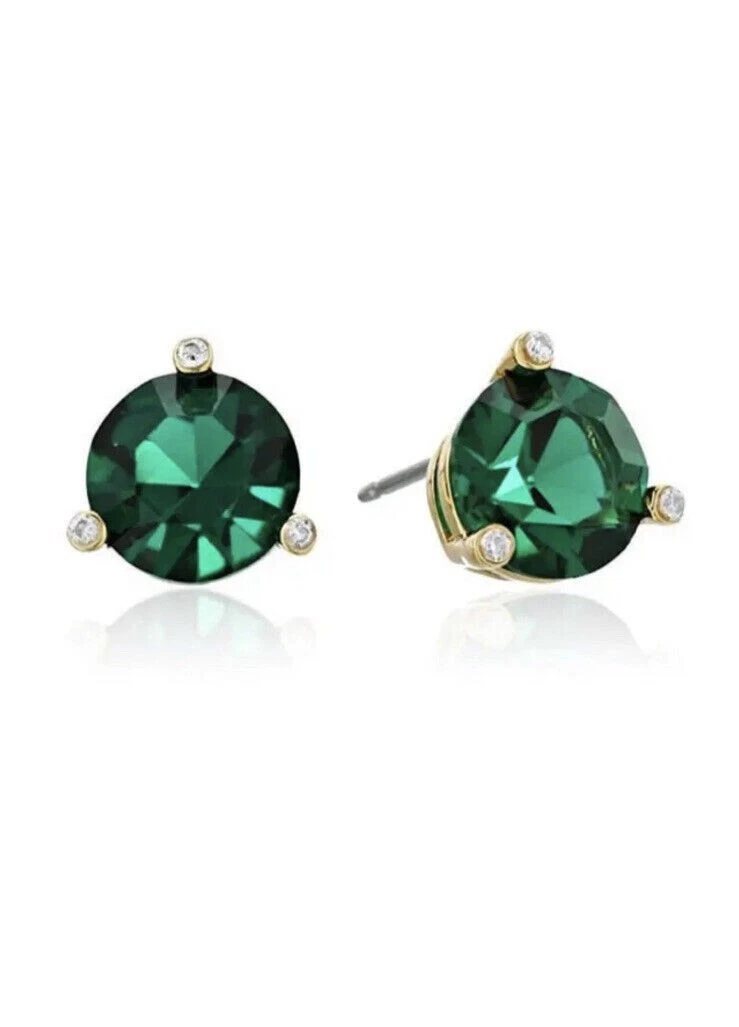 Kate spade emerald green earrings top